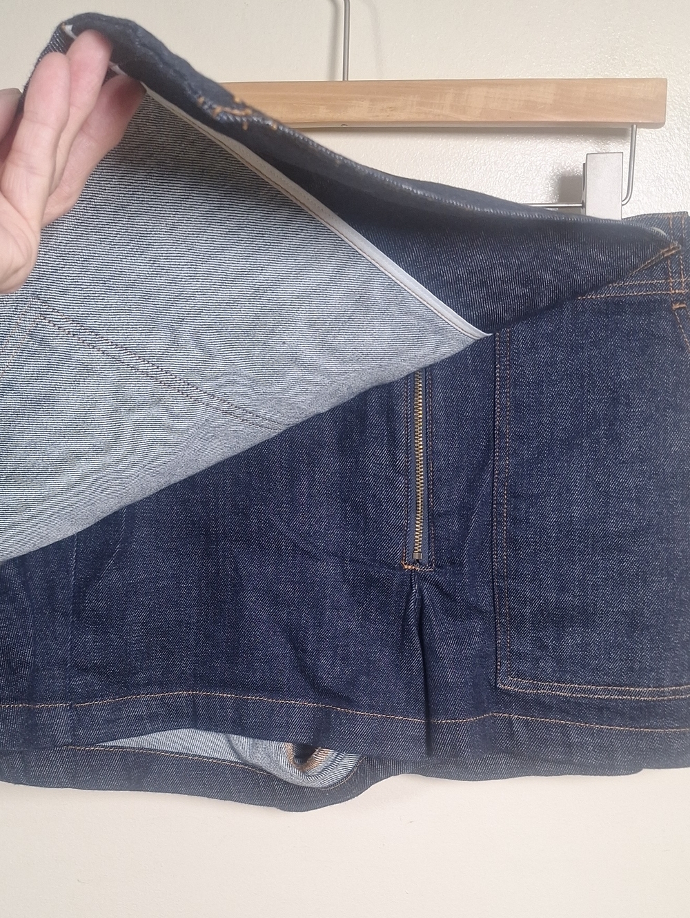 Anthropologie Pilcro Denim Kit Skort Size 30 - Picture 6 of 11